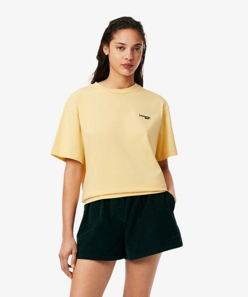 ネーム＆ワニロゴパッチオーバーサイズ半袖Tシャツ （Tシャツ