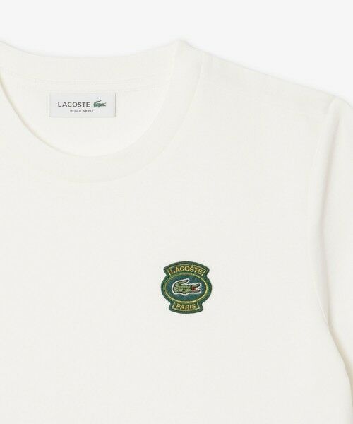 LACOSTE / ラコステ シャツ・ブラウス | 【EC only】ラコステパリエンブレムワッペンレディースTシャツ | 詳細4