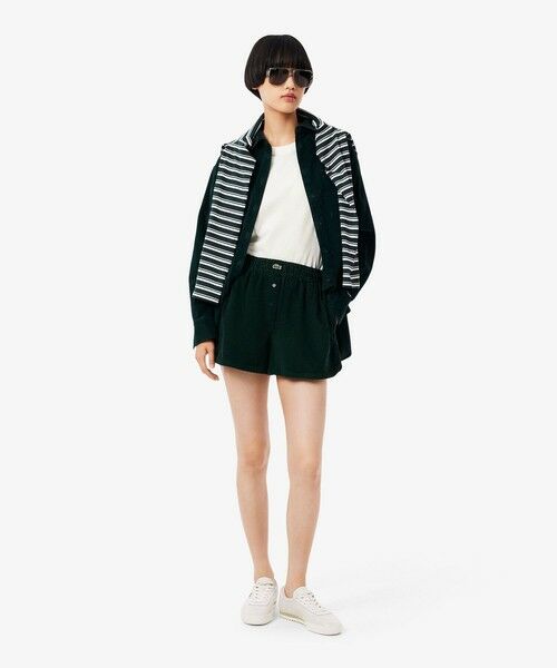 LACOSTE / ラコステ シャツ・ブラウス | 【EC only】ラコステパリエンブレムワッペンレディースTシャツ | 詳細5