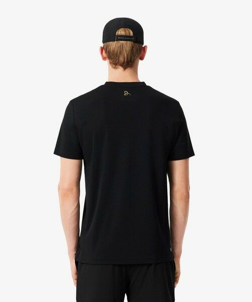 LACOSTE / ラコステ Tシャツ | 『ノバク・ジョコビッチ』ラケットプリントウルトラドライTシャツ | 詳細2