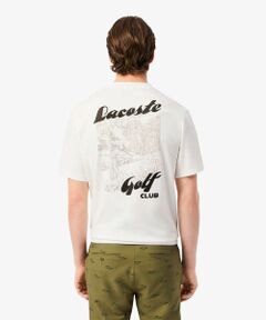 LACOSTE / ラコステ Tシャツ | ラコステゴルフウルトラドライバックプリントTシャツ