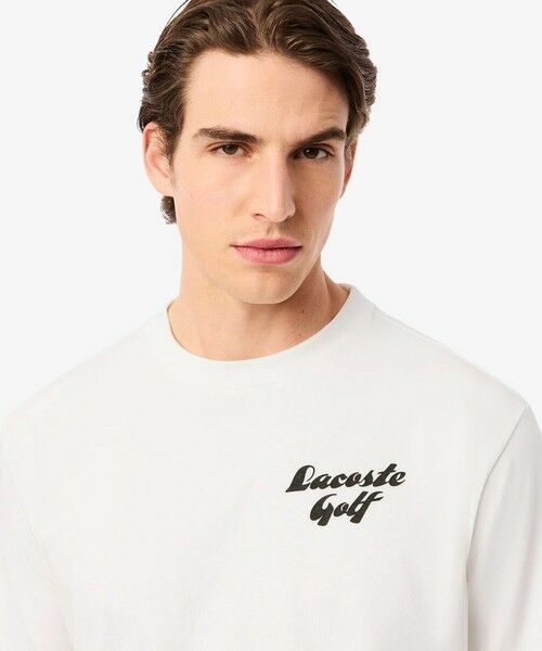 LACOSTE / ラコステ Tシャツ | ラコステゴルフウルトラドライバックプリントTシャツ | 詳細2