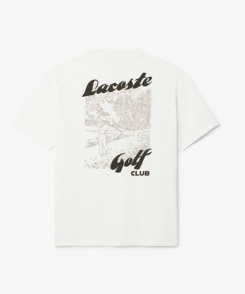 LACOSTE / ラコステ Tシャツ | ラコステゴルフウルトラドライバックプリントTシャツ | 詳細4