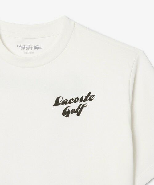 LACOSTE / ラコステ Tシャツ | ラコステゴルフウルトラドライバックプリントTシャツ | 詳細5