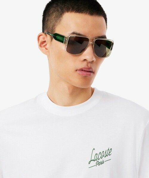 LACOSTE / ラコステ Tシャツ | ラコステパリバックプリントTシャツ | 詳細1