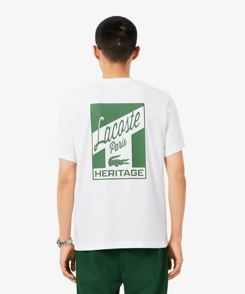 LACOSTE / ラコステ Tシャツ | ラコステパリバックプリントTシャツ | 詳細2