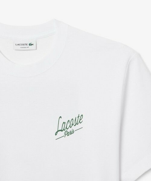 LACOSTE / ラコステ Tシャツ | ラコステパリバックプリントTシャツ | 詳細5
