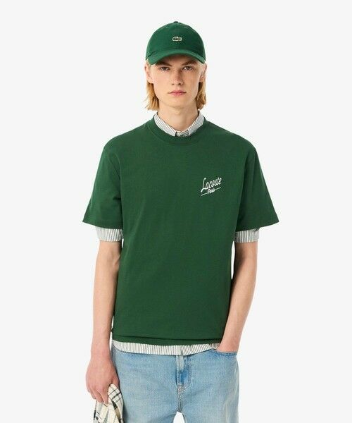 LACOSTE / ラコステ Tシャツ | ラコステパリバックプリントTシャツ | 詳細9
