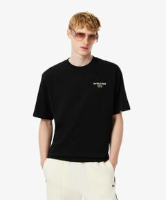 LACOSTE / ラコステ Tシャツ | ルーズフィットヘビーウェイトバックプリントTシャツ