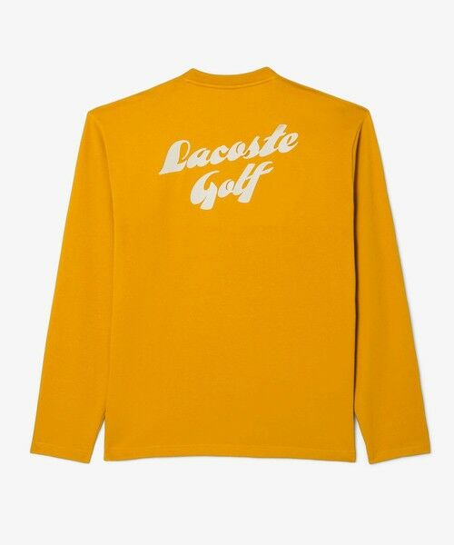 LACOSTE / ラコステ Tシャツ | ラコステゴルフバックプリントウルトラドライロングスリーブTシャツ | 詳細4