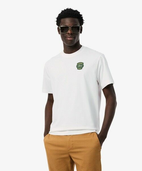 LACOSTE / ラコステ Tシャツ | 【EC only】ラコステパリワッペンTシャツ(ホワイト)