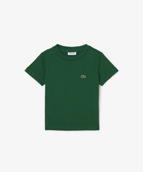 LACOSTE / ラコステ Tシャツ | 【EC only】JUNIORベーシックワニロゴパッチTシャツ（グリーン）