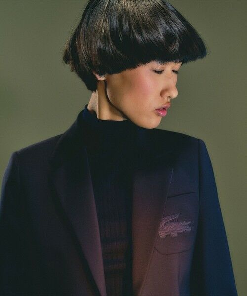 LACOSTE / ラコステ テーラードジャケット | スリムフィットウールブレンドブレザー | 詳細1