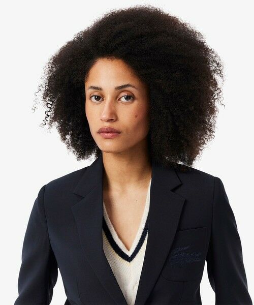 LACOSTE / ラコステ テーラードジャケット | スリムフィットウールブレンドブレザー | 詳細2