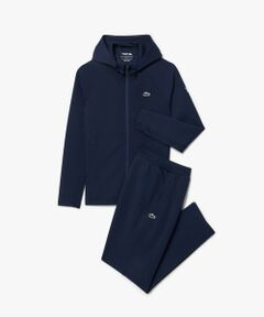 【美品】ラコステ　配色切り替えセットアップトラックスーツ セットアップ XL相当 LACOSTE ジャージ 配色切り替えセットアップトラックスーツ
