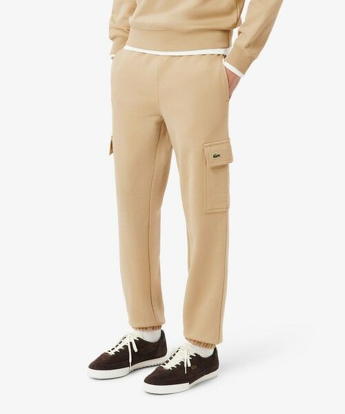 LACOSTE/ラコステ スウェットカーゴパンツ ベージュ 5(日本サイズXL) LACOSTE/ラコステ スウェットカーゴパンツ ベージュ 5(日本サイズXL)
