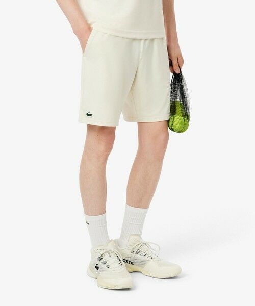LACOSTE/ラコステ グリッドウエストストレッチショーツ オフホワイト 5(日本サイズXL) LACOSTE/ラコステ グリッドウエストストレッチショーツ オフホワイト 5(日本サイズXL)