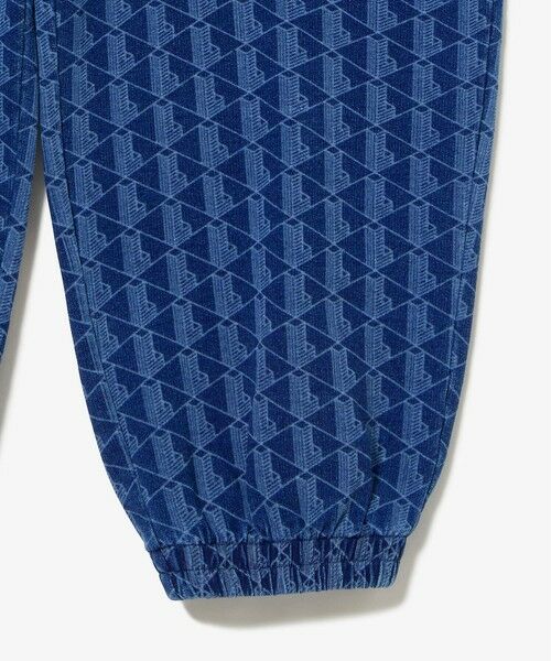 LACOSTE / ラコステ チノ・ワークパンツ | インディゴスウェットモノグラムトラックパンツ | 詳細11