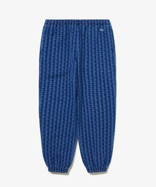 LACOSTE / ラコステ チノ・ワークパンツ | インディゴスウェットモノグラムトラックパンツ | 詳細3