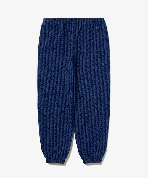 LACOSTE / ラコステ チノ・ワークパンツ | インディゴスウェットモノグラムトラックパンツ | 詳細14