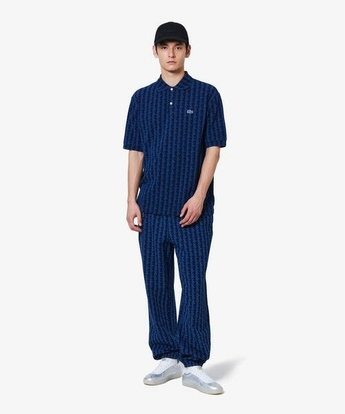 LACOSTE / ラコステ チノ・ワークパンツ | インディゴスウェットモノグラムトラックパンツ | 詳細16