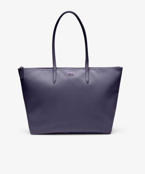 LACOSTE / ラコステ トートバッグ | L.12.12 プチピケ ラージ トートバッグ(バイオレット)