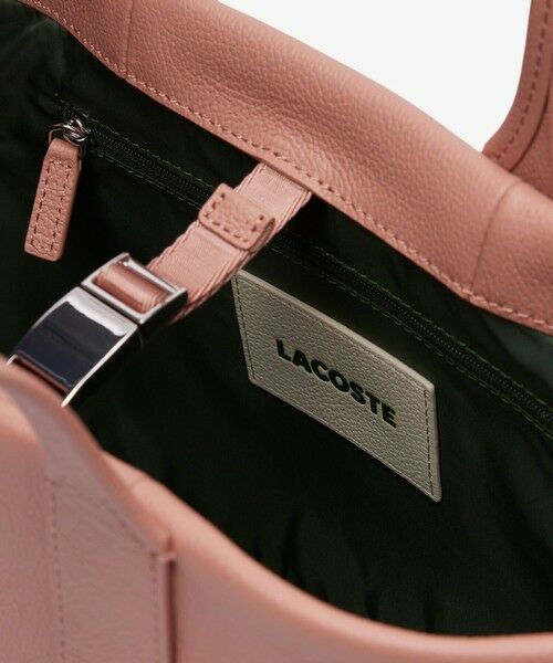 LACOSTE / ラコステ トートバッグ | シティコート スモールレザートートバッグ | 詳細12