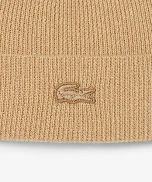 LACOSTE / ラコステ ニットキャップ | メリノウールリブニットビーニー | 詳細2
