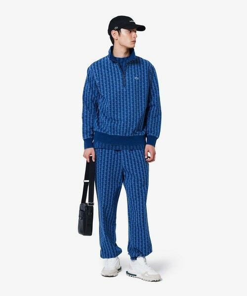 LACOSTE / ラコステ その他トップス | インディゴスウェットモノグラムトラックジャケット | 詳細4