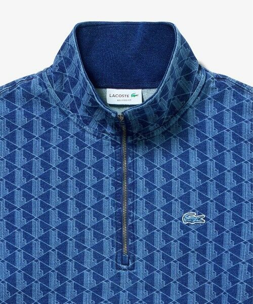 LACOSTE / ラコステ その他トップス | インディゴスウェットモノグラムトラックジャケット | 詳細5