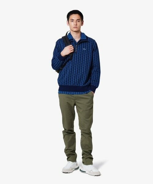 LACOSTE / ラコステ その他トップス | インディゴスウェットモノグラムトラックジャケット | 詳細12