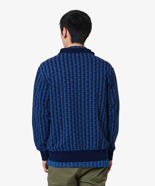 LACOSTE / ラコステ その他トップス | インディゴスウェットモノグラムトラックジャケット | 詳細8