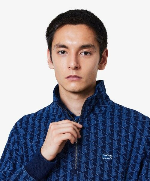 LACOSTE / ラコステ その他トップス | インディゴスウェットモノグラムトラックジャケット | 詳細9