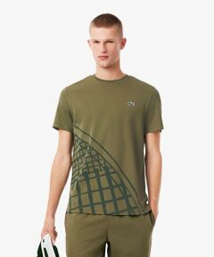 LACOSTE / ラコステ Tシャツ | ラケットグラフィックウルトラドライTシャツ