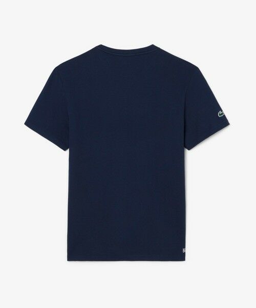 LACOSTE / ラコステ Tシャツ | 『ダニール・メドベージェフ』ラケットレイヤードグラフィックプリントTシャツ | 詳細4