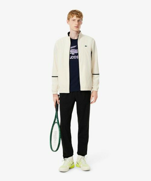 LACOSTE / ラコステ Tシャツ | 『ダニール・メドベージェフ』ラケットレイヤードグラフィックプリントTシャツ | 詳細9