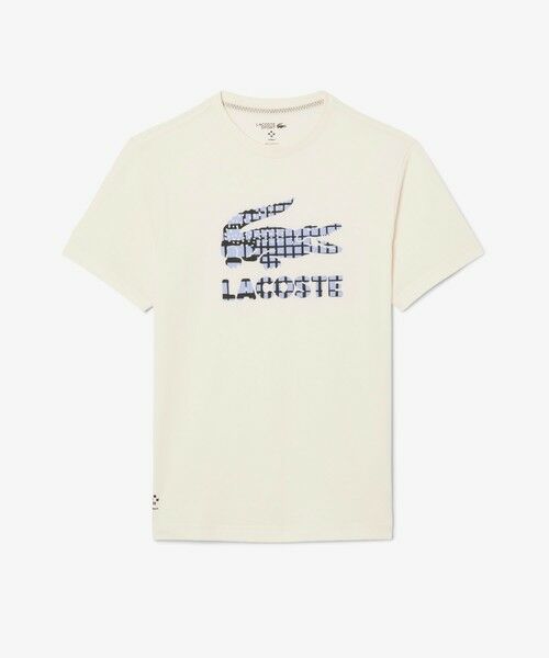 LACOSTE / ラコステ Tシャツ | 『ダニール・メドベージェフ』ラケットレイヤードグラフィックプリントTシャツ | 詳細12