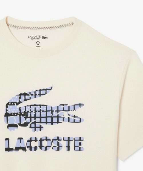 LACOSTE / ラコステ Tシャツ | 『ダニール・メドベージェフ』ラケットレイヤードグラフィックプリントTシャツ | 詳細14