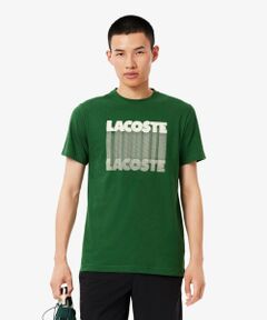 LACOSTE / ラコステ Tシャツ | グラフィカルブランドネームロゴウルトラドライTシャツ