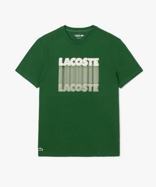 LACOSTE / ラコステ Tシャツ | グラフィカルブランドネームロゴウルトラドライTシャツ | 詳細3