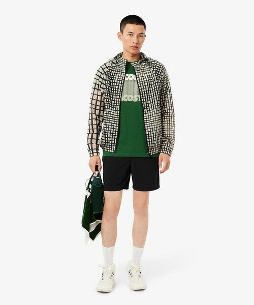 LACOSTE / ラコステ Tシャツ | グラフィカルブランドネームロゴウルトラドライTシャツ | 詳細7