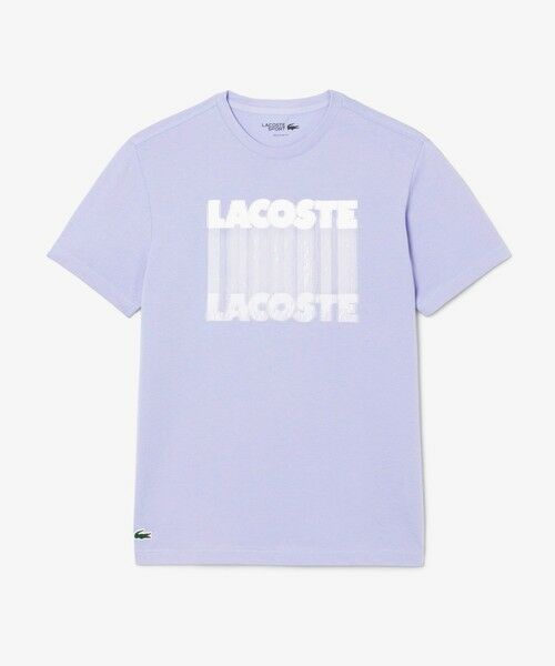 LACOSTE / ラコステ Tシャツ | グラフィカルブランドネームロゴウルトラドライTシャツ | 詳細10