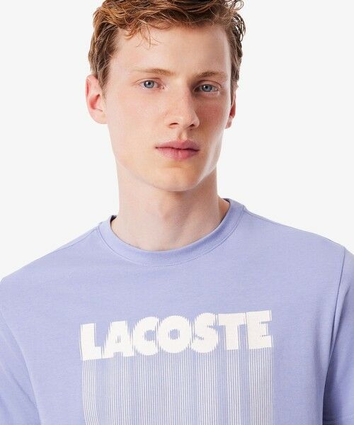 LACOSTE / ラコステ Tシャツ | グラフィカルブランドネームロゴウルトラドライTシャツ | 詳細9