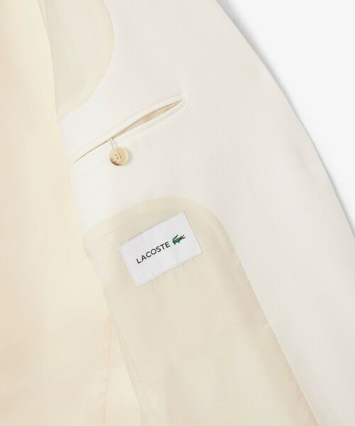 LACOSTE / ラコステ テーラードジャケット | 3パッチポケットツイルブレザー | 詳細10