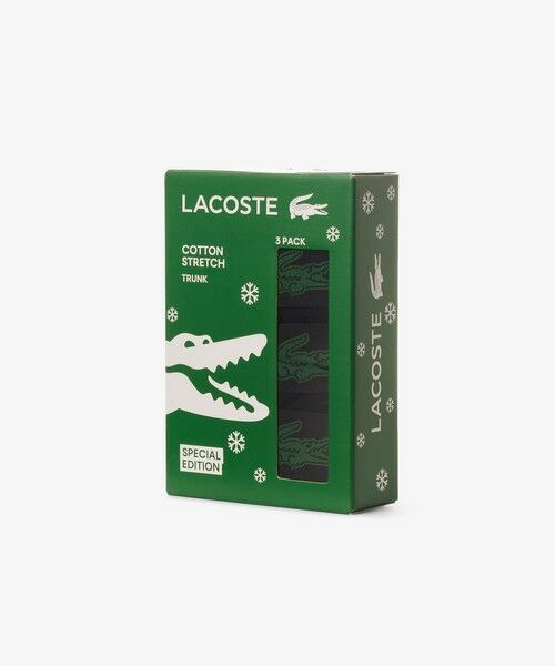 LACOSTE / ラコステ ボクサーパンツ・ブリーフ | ワニロゴジャカード3パックストレッチコットントランクショーツセット | 詳細5