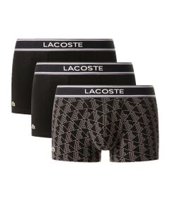 モノグラム＆プレーン／3パックストレッチコットントランクショーツセット