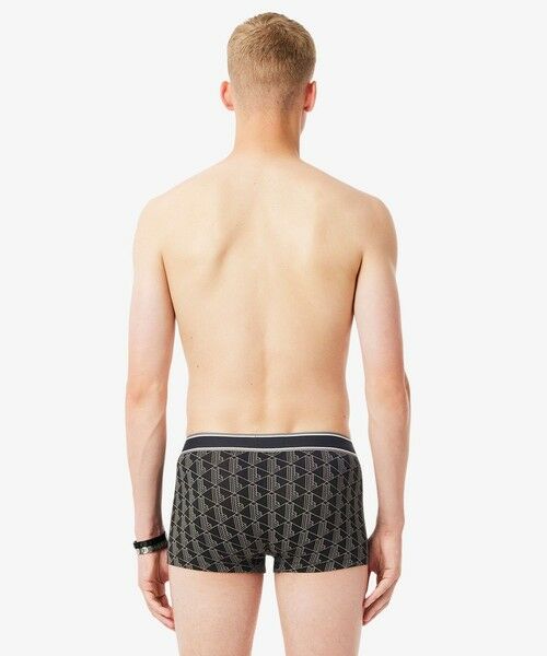 LACOSTE / ラコステ ボクサーパンツ・ブリーフ | モノグラム＆プレーン／3パックストレッチコットントランクショーツセット | 詳細2