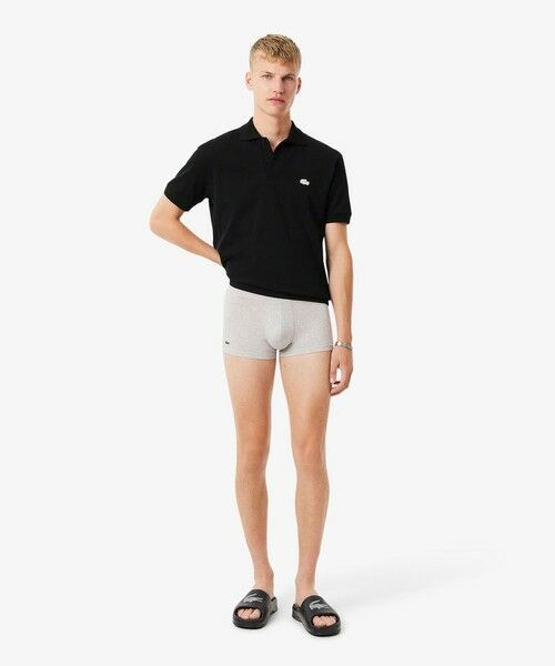 LACOSTE / ラコステ ボクサーパンツ・ブリーフ | ブランドネームロゴジャカード3パックストレッチコットントランクショーツセット | 詳細8
