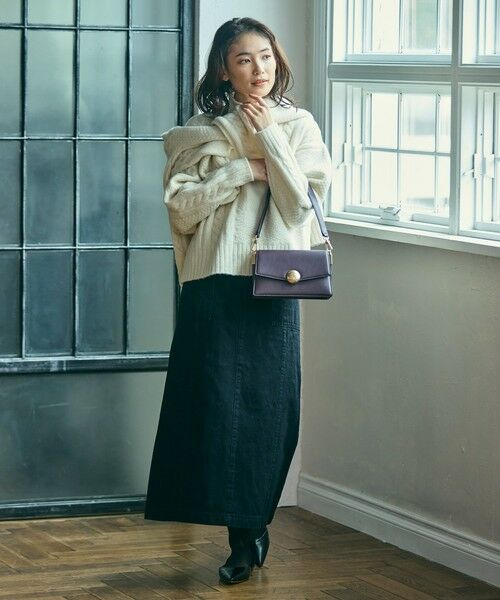 LACOSTE / ラコステ ニット・セーター | パッチワークエフェクト ウールニットハイネックセーター | 詳細11