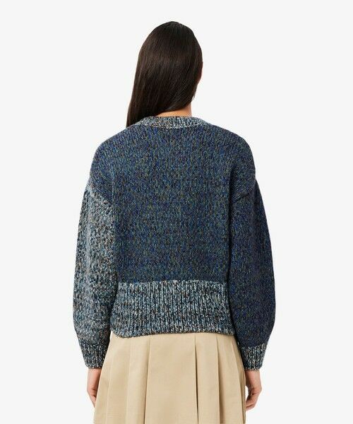 LACOSTE / ラコステ ニット・セーター | ハイネックミックスカラークレイジーパターンセーター | 詳細2